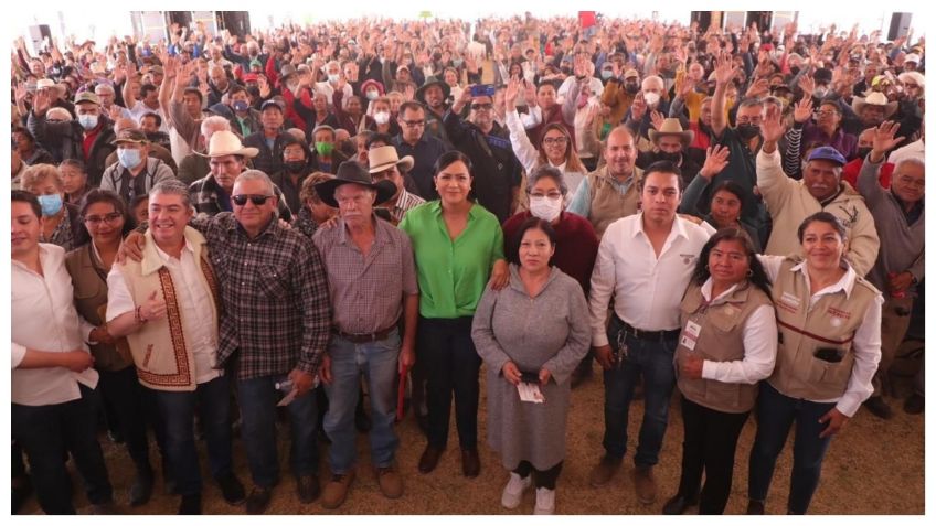 Entregan en Edomex tarjeta de Pensión para el Bienestar de las Personas Adultas Mayores