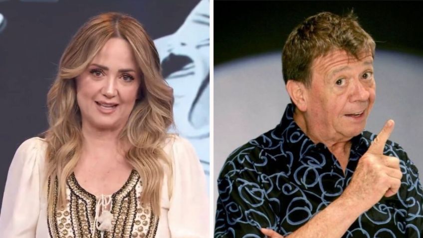 Al borde de las lágrimas, Andrea Legarreta se conmueve al recordar a “Chabelo” en Hoy, así fue el momento