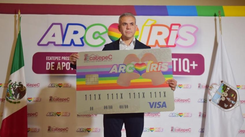 Ecatepec presenta la Tarjeta Arcoíris para dar apoyo económico a personas LGBTTTIQ+