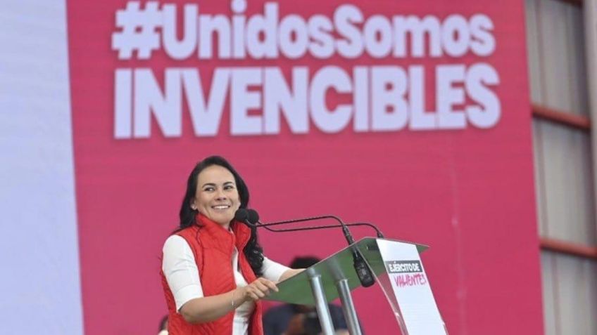 Alejandra del Moral: el Estado de México no se negocia, se gana en las urnas