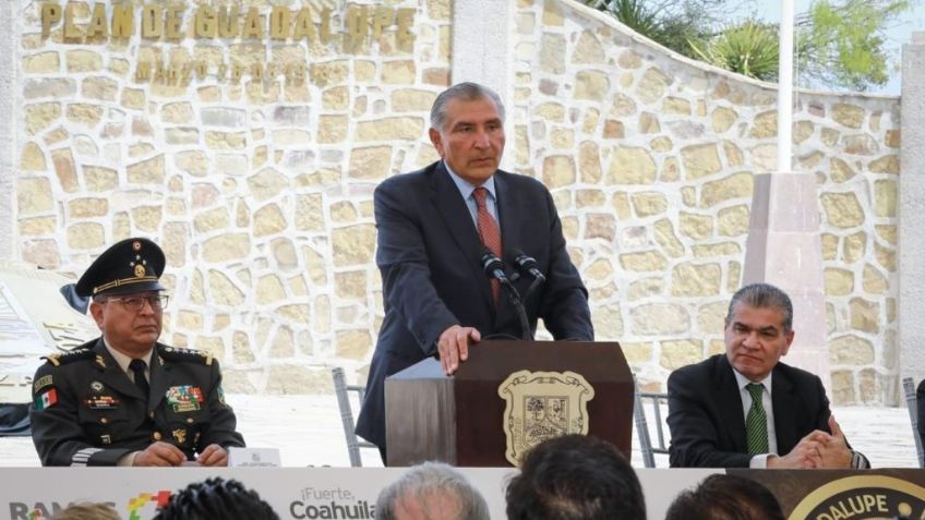 Adán Augusto López: "Tendrá Coahuila comicios pacíficos"