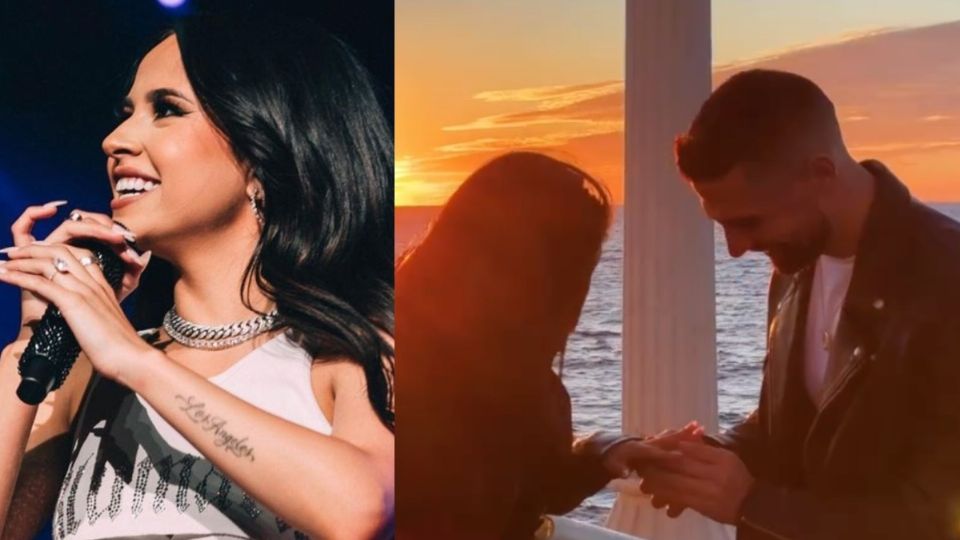 Sebastian Lletget le propuso matrimonio en diciembre del 2022 a Becky G