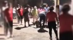 FUERTE VIDEO | Linchan a un hombre que realizó varios atracos en Yautepec: le dieron 3 balazos