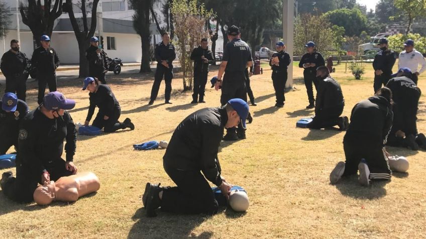 El Metrobús inicia capacitación a policías auxiliares de la SSC en materia de protección civil