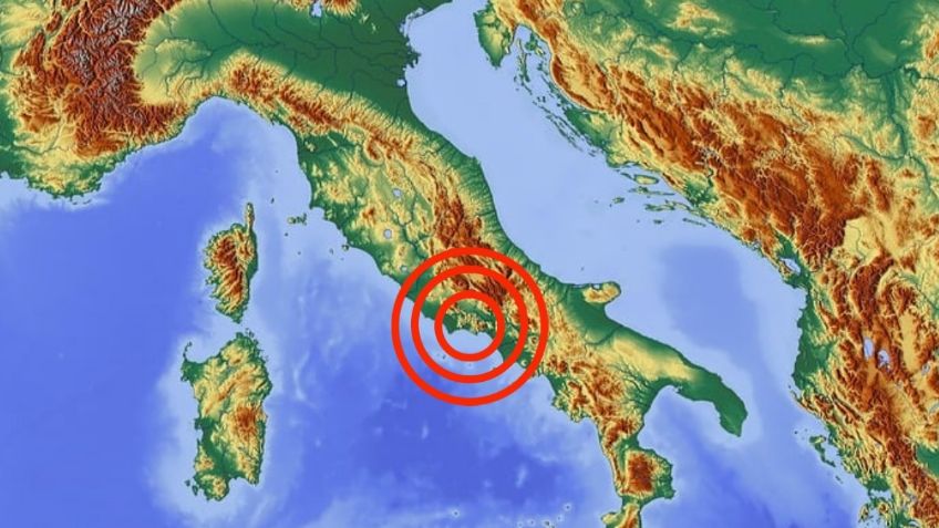 Sismo de magnitud 4.5 sacude el sur de Italia