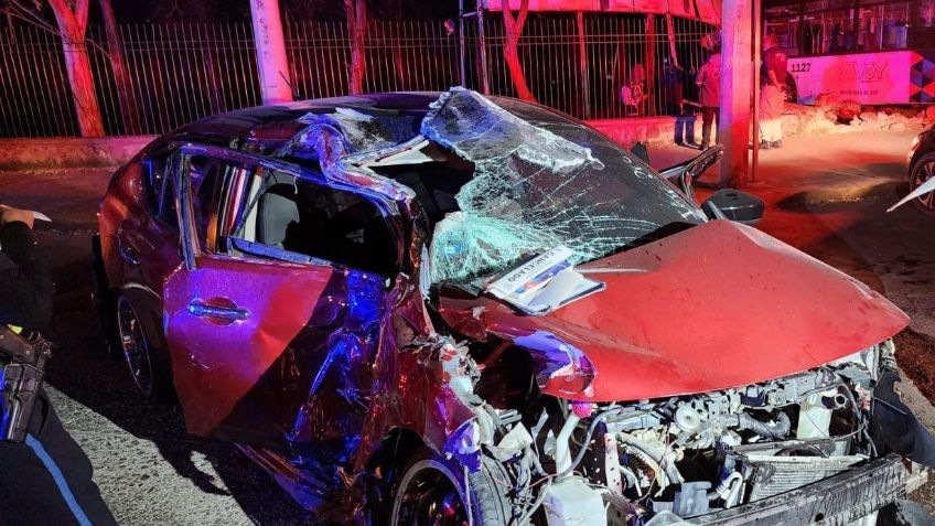 Chofer de transporte público fue quien se pasó el alto y provocó fatal accidente en Aguascalientes