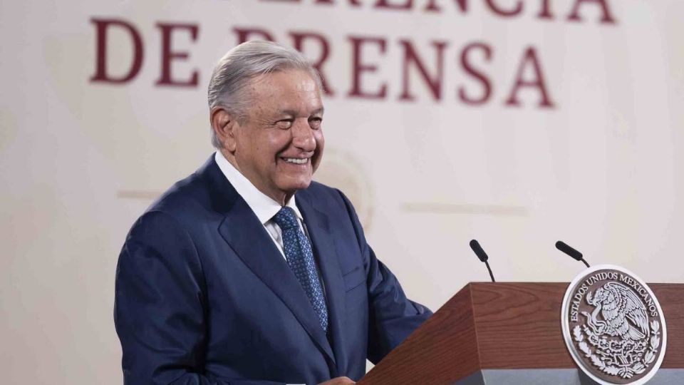 AMLO en la Mañanera.