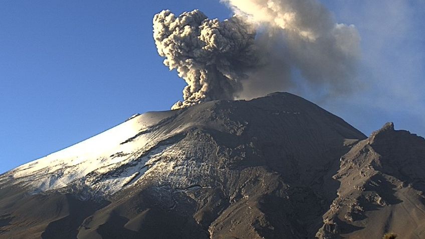 Volcán Popocatépetl aumenta su actividad: hay alerta por caída de ceniza en CDMX y Edomex