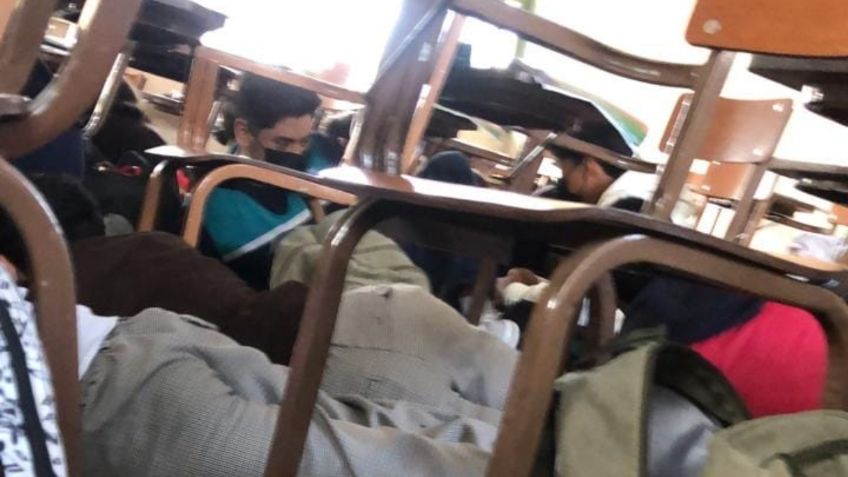 Pánico en Cuernavaca: se desata balacera afuera de una escuela y los niños se esconden bajo sus sillas