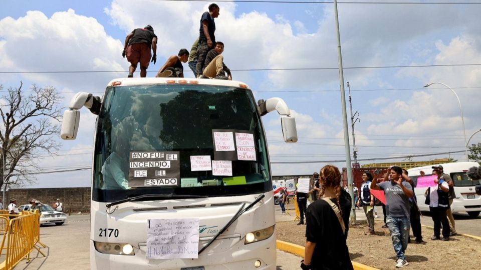 Migrantes escaparon durante traslado en Chiapas.