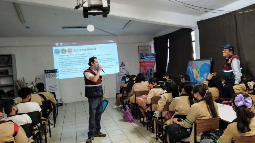 IAPA realiza acciones para prevenir adicciones en escuelas públicas y privadas en la CDMX