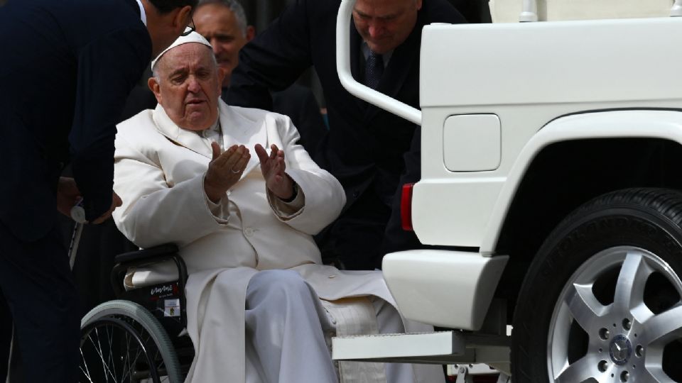 El papa fue internado en un hospital de Roma el miércoles 29 de marzo.