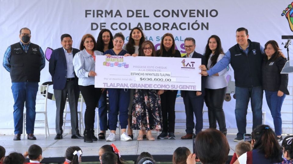 Alfa González Magallanes entrega el primer apoyo económico a Programa Estancias Infantiles del Tlalpan