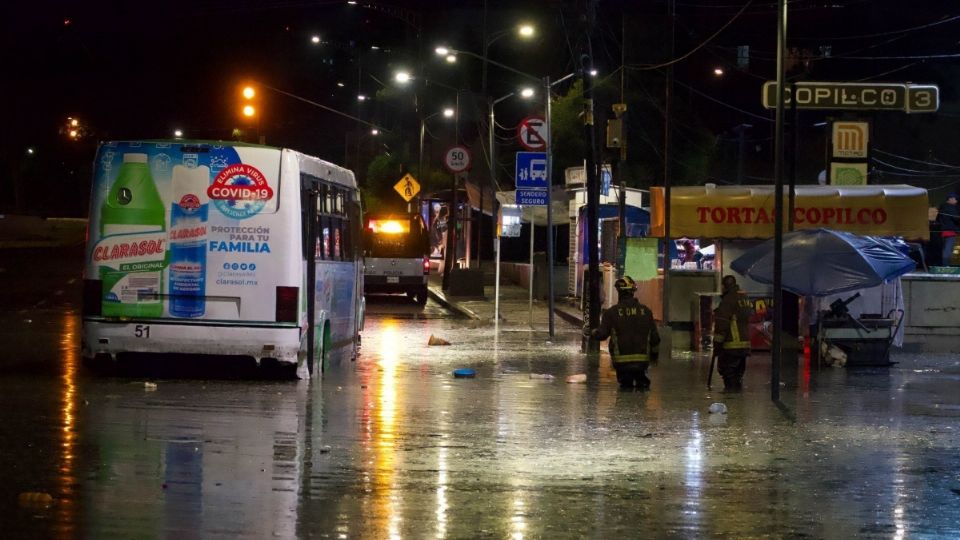 Los primeros en operar ante una emergencia pluvial son los elementos de Participación Ciudadana