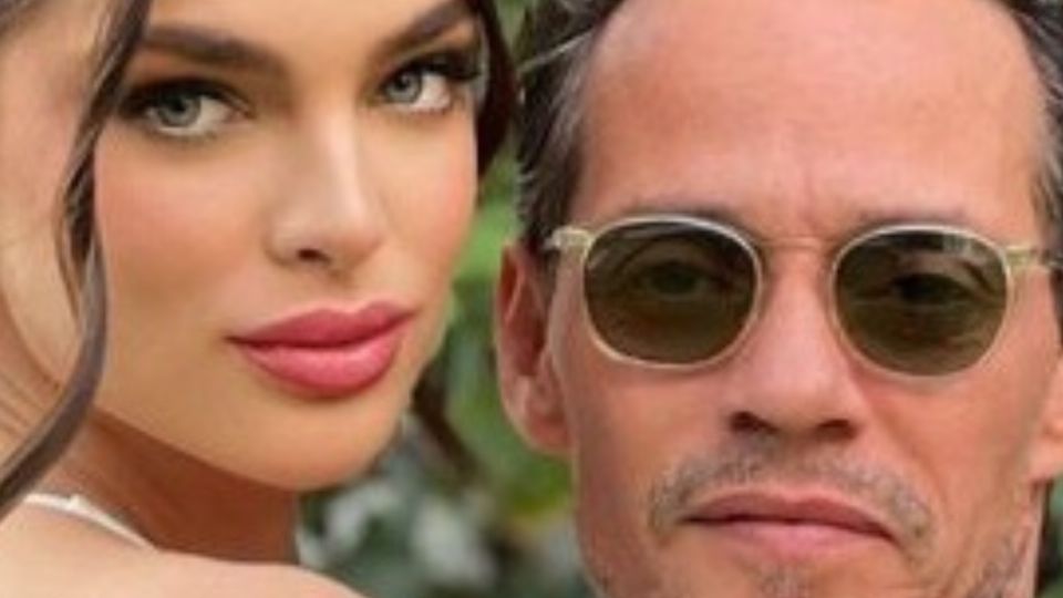 Marc Anthony y Nadia Ferreira. Fuente: Instagram nadiatferreira