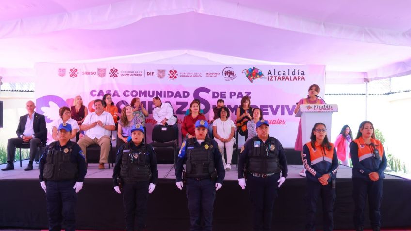 Clara Brugada inaugura refugio en la colonia San Juan Xalpa para mujeres víctimas de violencia en Iztapalapa