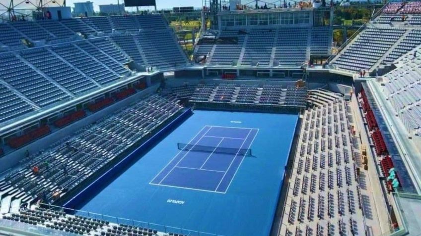 Arena GNP Seguros en Acapulco, digna sede del Abierto Mexicano de Tenis