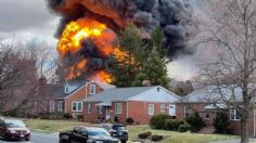 Las impresionantes imágenes que dejó la explosión de un camión de gas en Frederick, Maryland