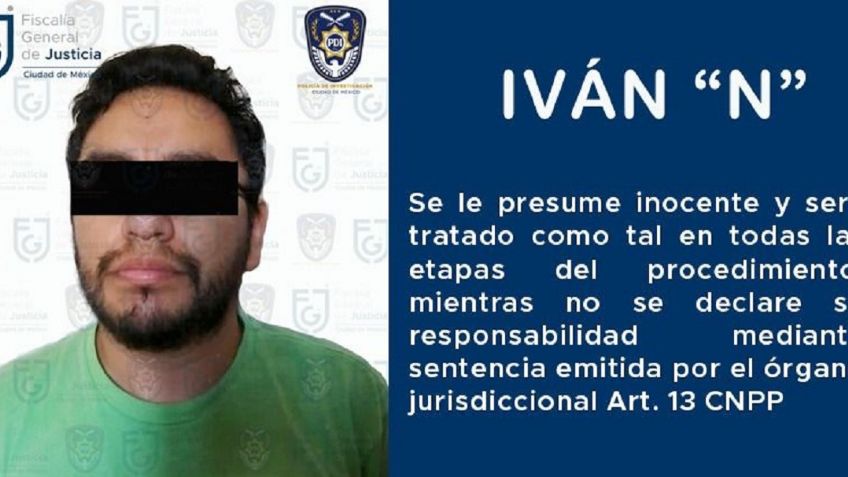 Detienen a Iván "N", presunto feminicida y novio de Carolina Islas la joven que fue encontrada muerta en Morelos