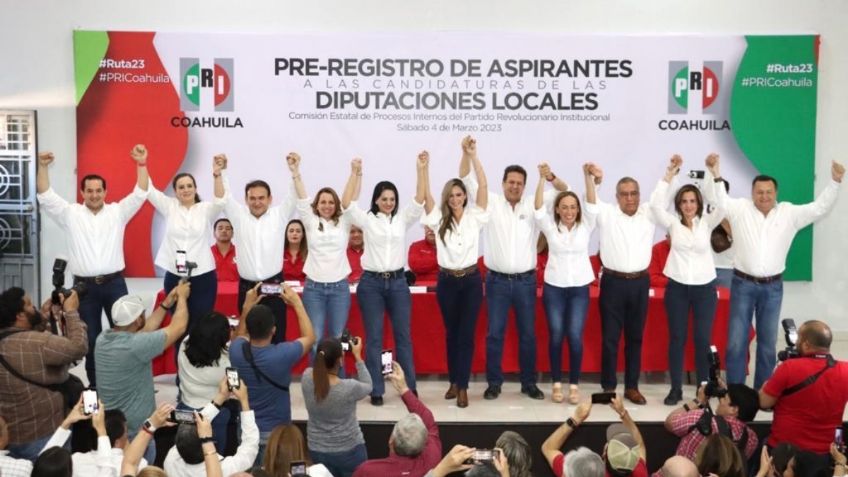 Va PRI con caras conocidas por mantener control del Congreso de Coahuila