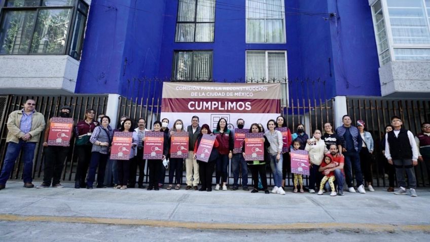 CDMX: alcaldía Iztapalapa entrega edificio rehabilitado a 70 personas afectadas por el 19s