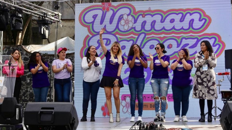 Celebran Woman Palooza en Jardín Hidalgo