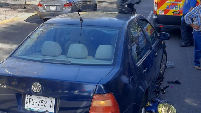 Atropellan ciclista sobre Alameda que transitaba sin precaución