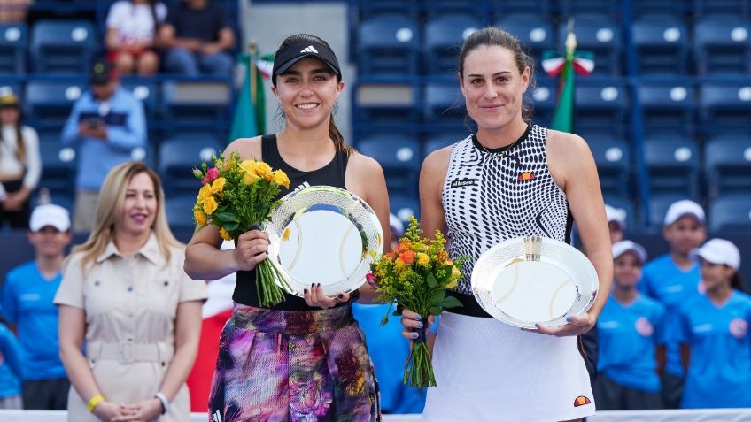 Cae Fernanda Contreras en Torneo de Dobles Femenil de Monterrey