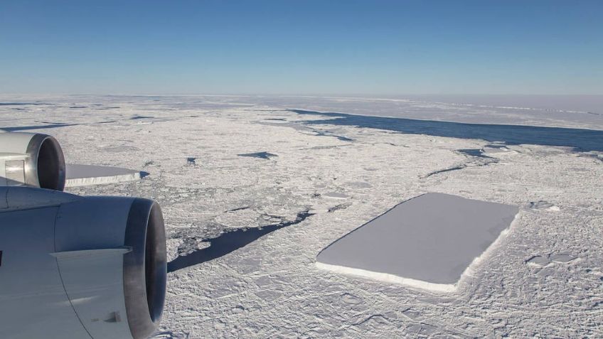 ¿De origen extraterrestre? La NASA explica lo que hay detrás del extraño iceberg rectangular de la Antártida