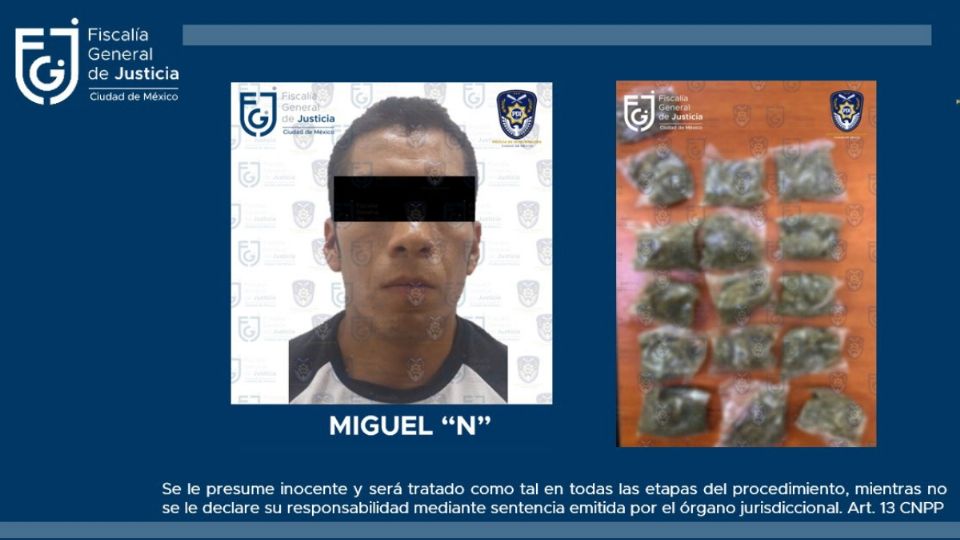 El hombre fue llevado ante el Ministerio Público