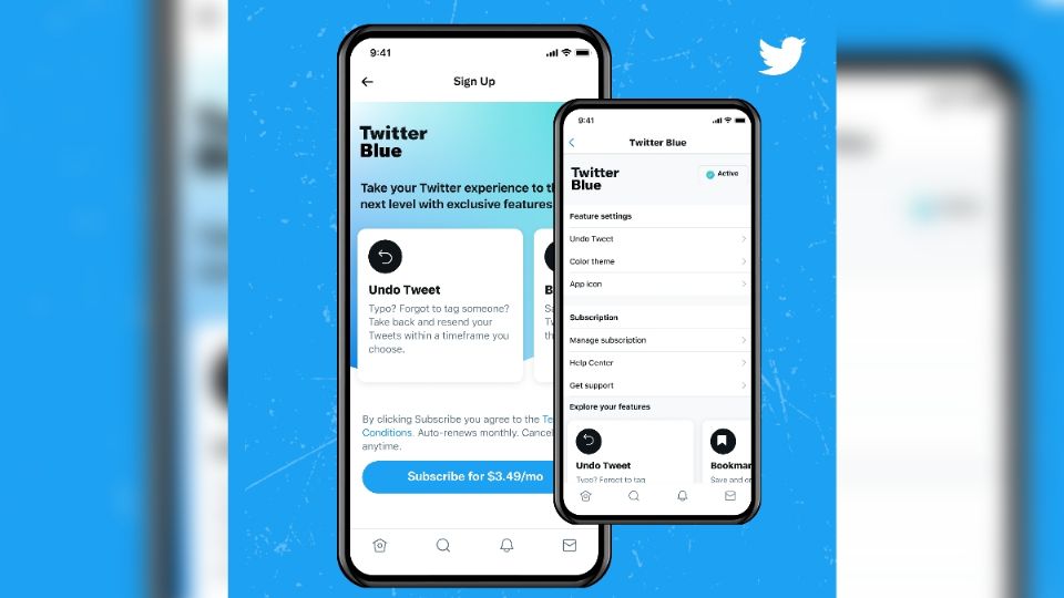 Twitter Blue ya está disponible en México.