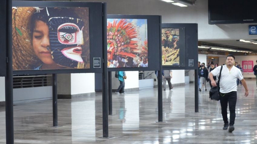 Metro de la CDMX invita a disfrutar de las exposiciones artísticas dentro de las instalaciones