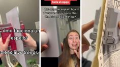 ¿Cómo funcionan los espejos? Astrónoma aclara el trend más viral de TikTok