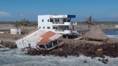 VIDEO: casas de lujo abandonadas y a punto de colapsar, así se ve el pueblo que se tragó el Mar de Cortés en el Nuevo Altata