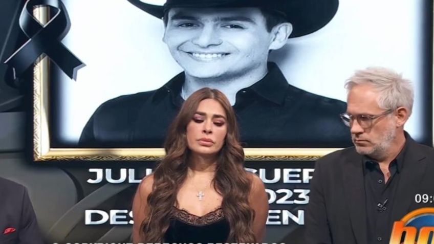 Al borde del llanto, Galilea Montijo despide a Julián Figueroa en Hoy, así fue el momento