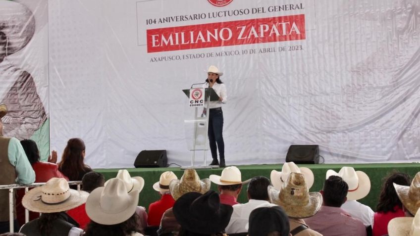 Alejandra del Moral presenta su plan para el campo: modernización y más producción son sus ejes