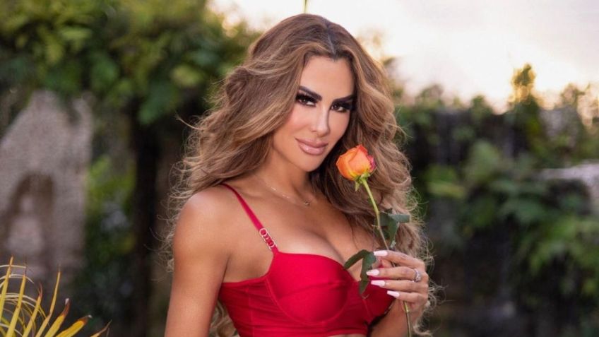 Frente al espejo, Ninel Conde presume los resultados del gym y le llueven halagos