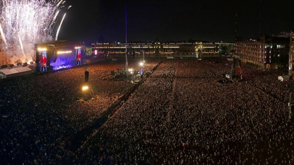 Los conciertos en el Zócalo son una tradición en la Ciudad de México que se lleva a cabo desde hace varios años.