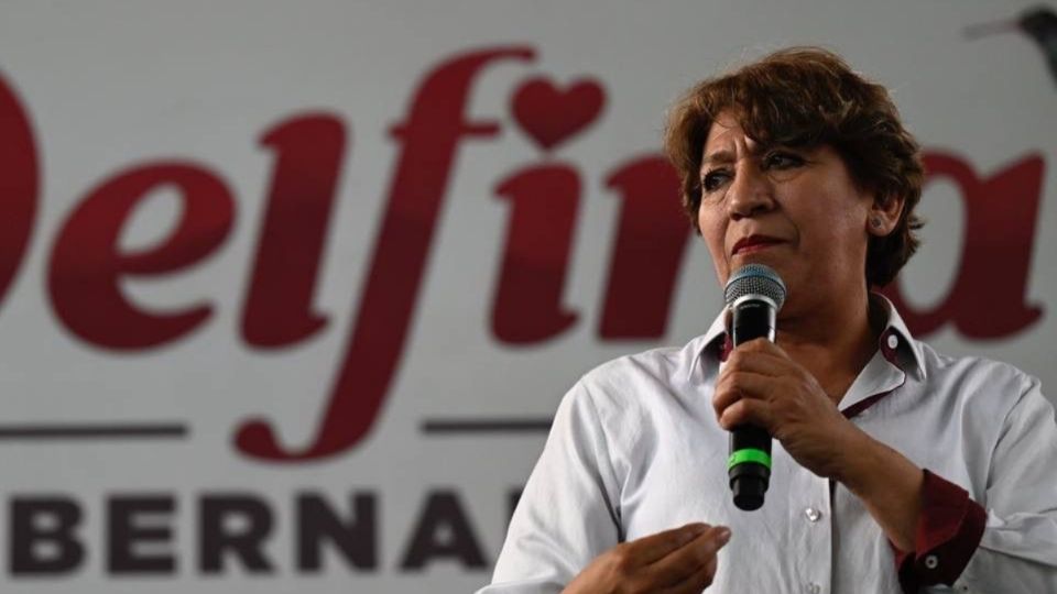 Delfina Gómez continúa su campaña en Jilotzingo