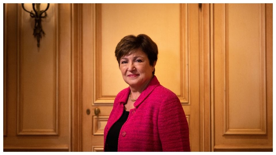 La directora gerente del FMI Kristalina Georgieva, dijo que el crecimiento mundial seguirá estando por debajo de 3% este año