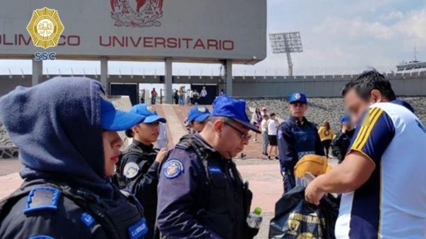 Detienen a 35 personas por reventa de boletos en Estadio Azteca y CU