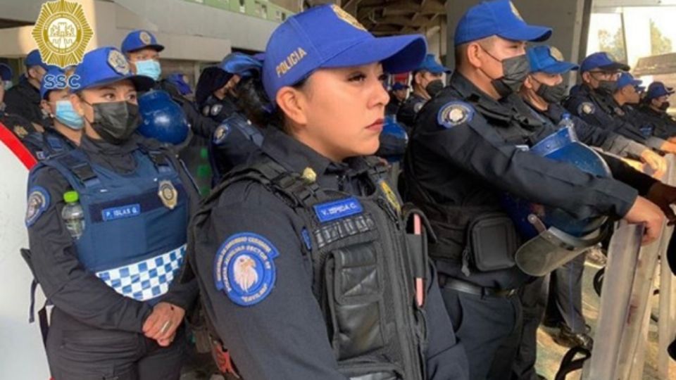 La SSC capacita a la policía como parte de la estrategia de seguridad de la CDMX