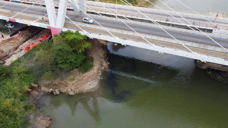 El río Grijalva presentan disminución en su caudal