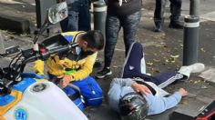 Tragedia en el Centro Histórico: una ambulancia atropelló a un motociclista y huyó, pero olvidó su placa