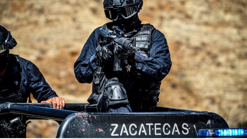 Reportan enfrentamiento entre civiles armados y policías en Zacatecas