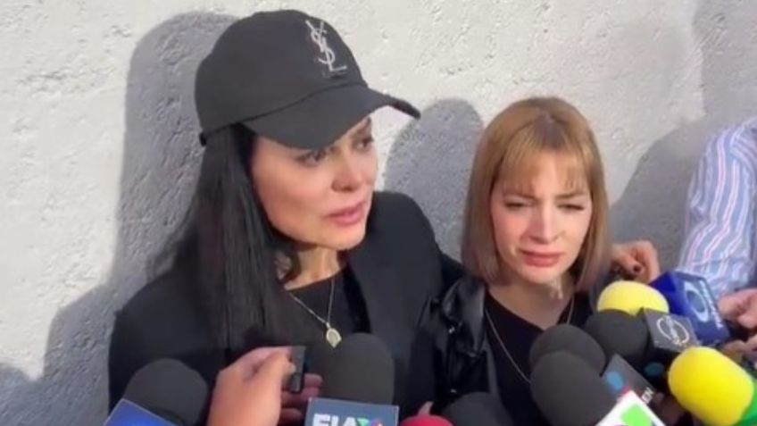 VIDEO: viuda de Julián Figueroa rompe en llanto en entrevista, recibe el consuelo de Maribel Guardia