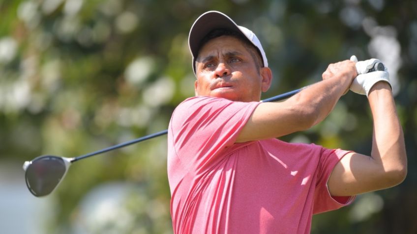 Jorge Campos, exportero del TRI, participa en Gira de Golf Profesional Mexicana