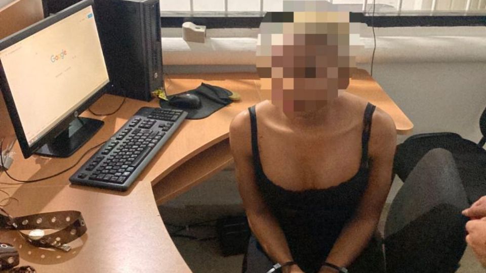 Mujer detenida en Durango