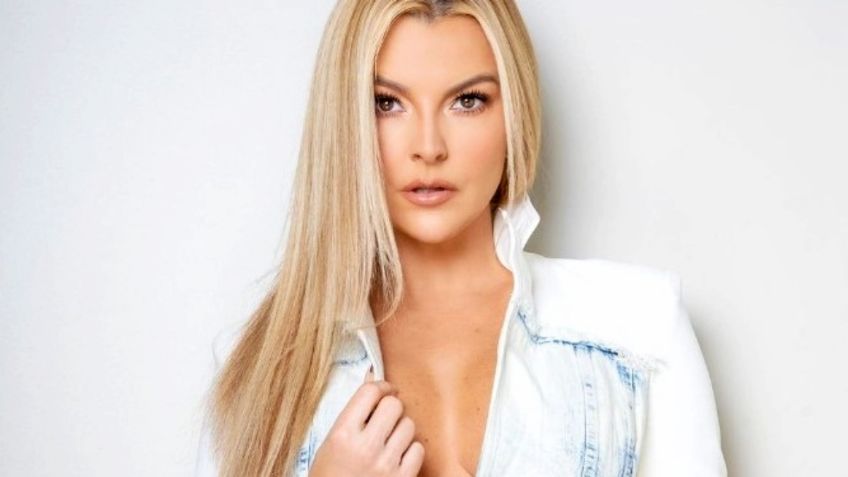 FOTO: Marjorie De Sousa impone moda en vestido metálico y botas cowboy