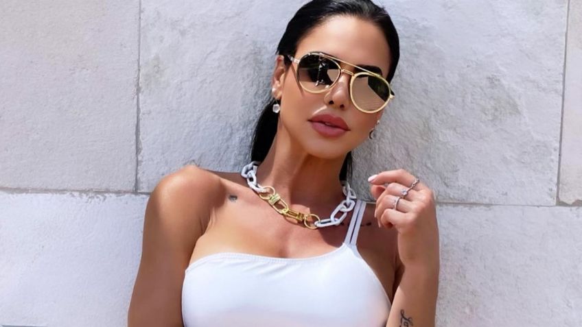 FOTOS: Lis Vega se luce como la más chic en monokini blanco a sus 45 años